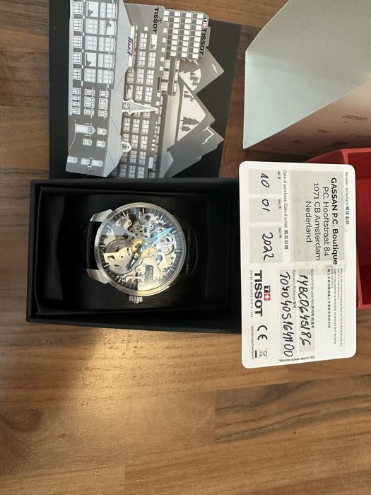 Tissot T-Complication Squelete Mechanical