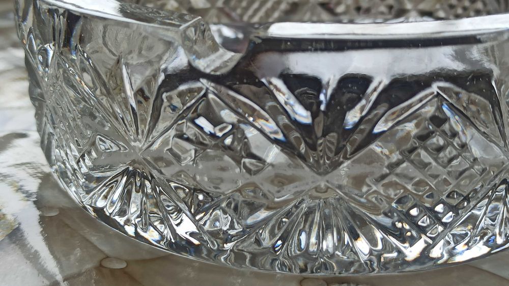 Стеклянная пепельница 80х годов