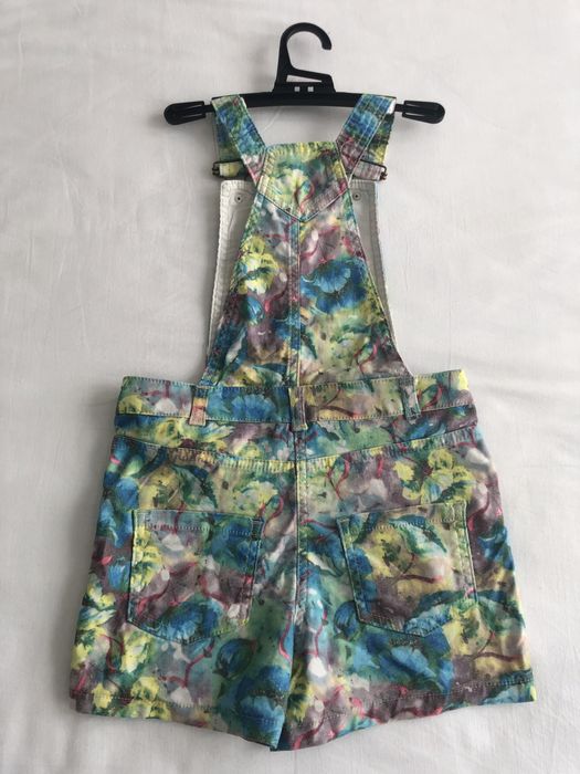 Детски дънкови поли размери 122/128-128/134 и дънков гащеризон 128/134