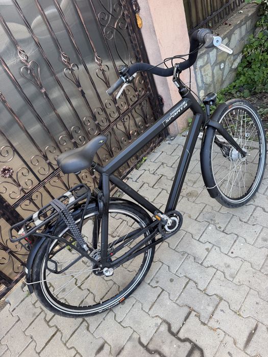 Vand Bicicleta Sparta Leopard 28” Olanda – Shimano Nexus, Dinam în Butuc, Lumini, Portbagaj