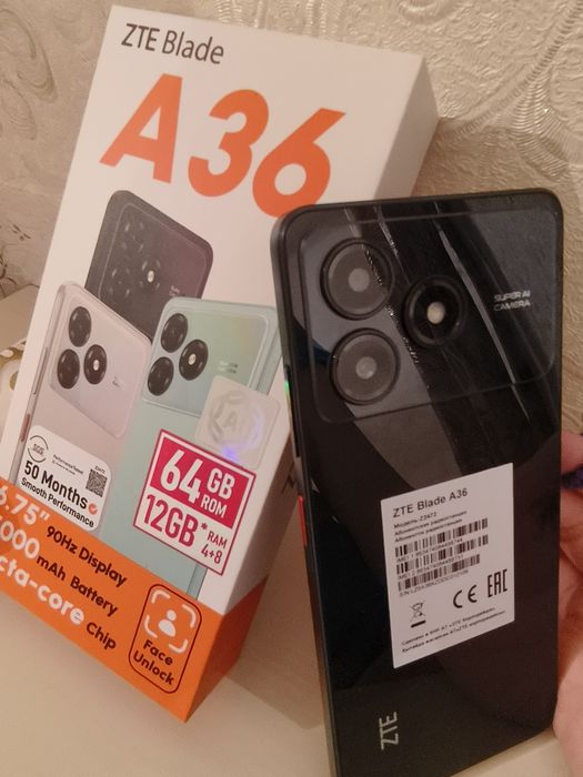 продам телефон ZTE Blade A36
