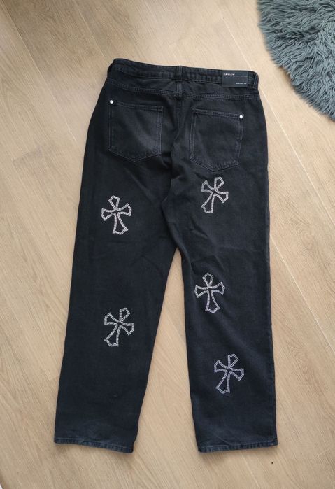 *Chrome hearts* UNISEX Дънки на REVIEW