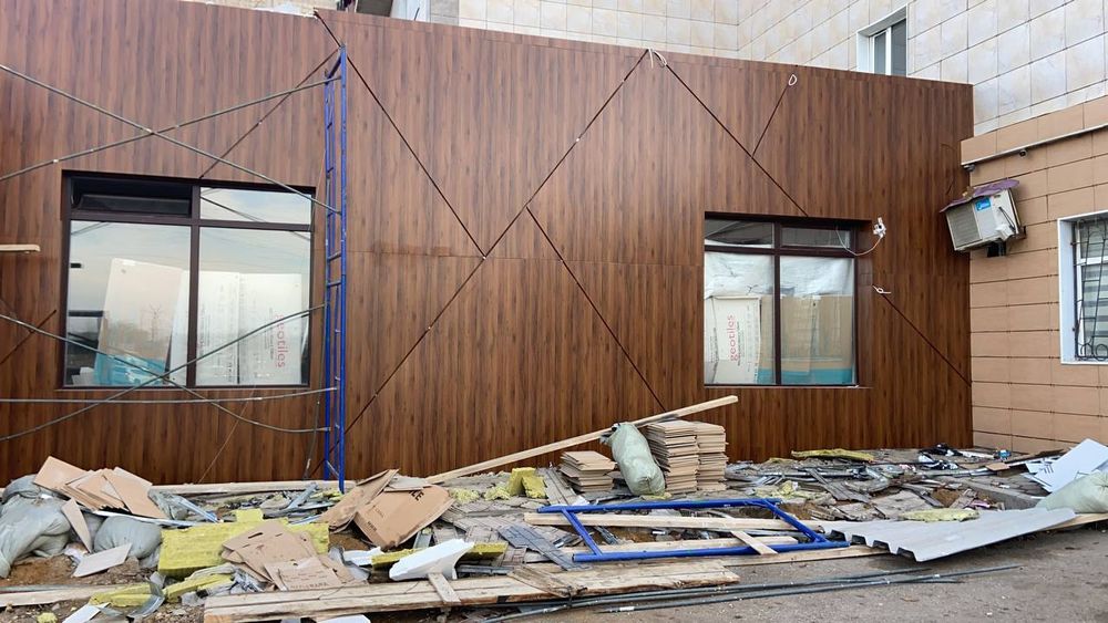 Alukabond alikafon алюкабонд алукафон хизматлари