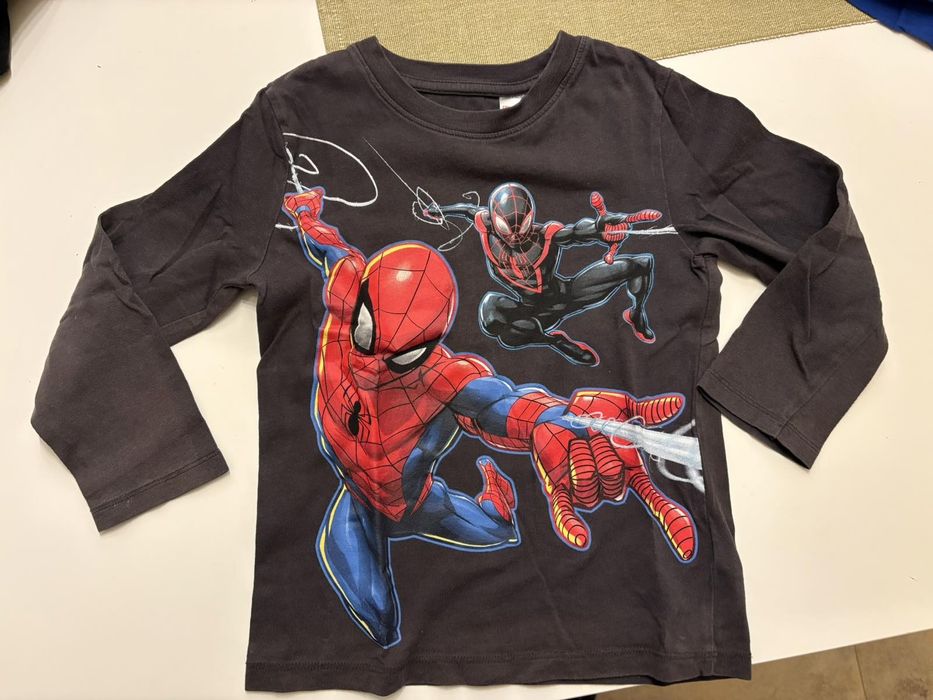 Дрехи Спайдърмен памук  H&M 104 см.