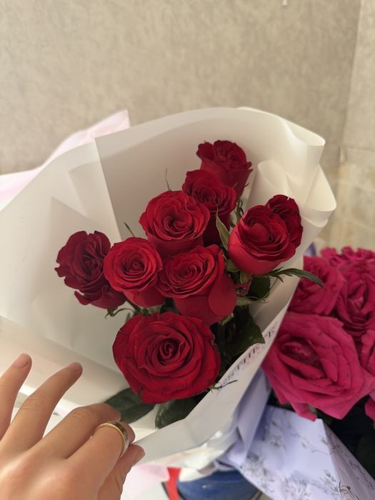 Цветы Гул Букет Роза