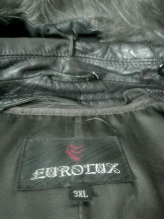 Кожаная куртка с подстежкой