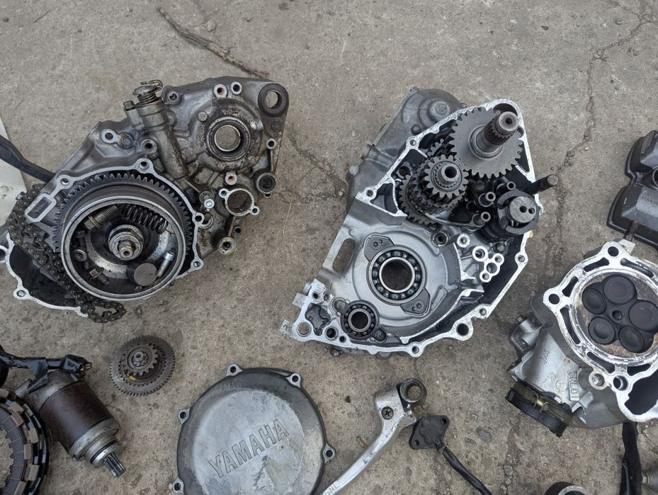 Yamaha WR 250 на части