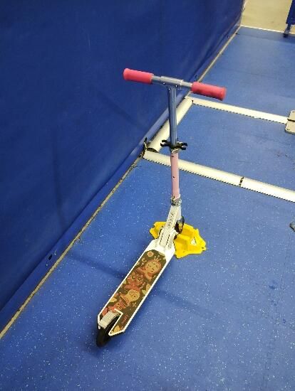 Trotinetă Mid 1 Alb-Roz - produs resigilat - (SecondHand) Decathlon