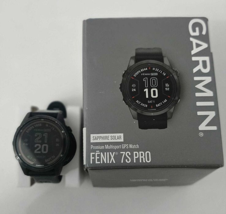 Vand Garmin Fenix 7s Sapphire Solar