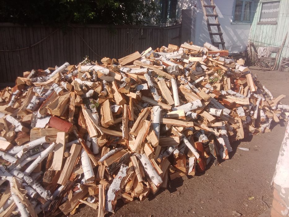 Дрова Берёза Рубленные Чурками