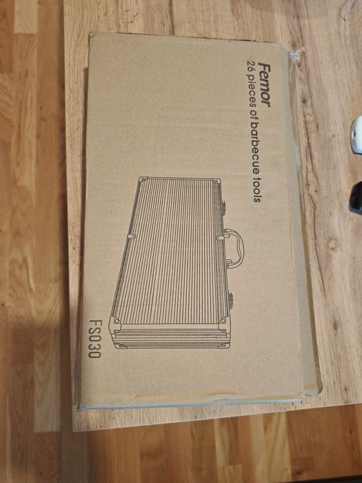 Барбекю аксесоари Комплект 26 части BBQ  принадлежмости  Подарък