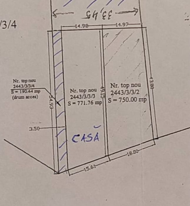 Vand teren Drumul Poienii  , Schei , Belvedere cu UTILITATI