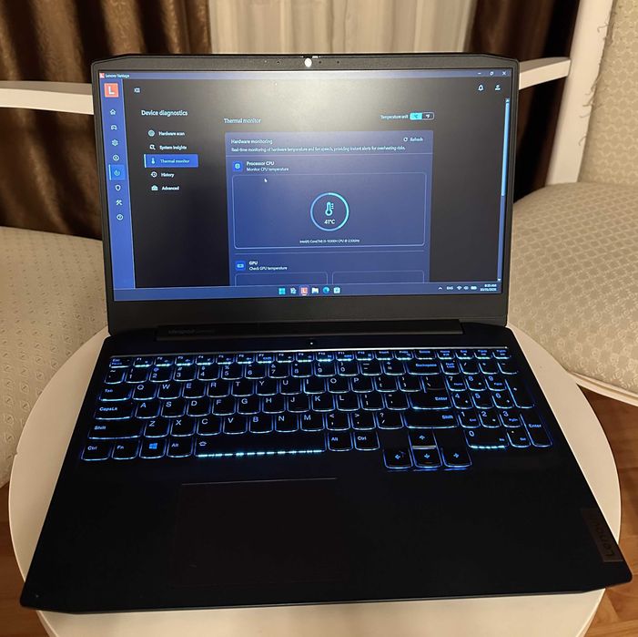 Vând Laptop Lenovo IdeaPad Gaming 3 | i5-10300H | 16GB RAM | GTX 1650 Ti | SSD 512 GB