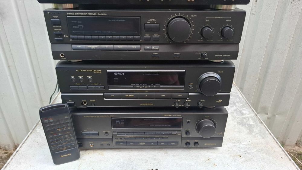 amplificator statie sony 5x100w denon technics optic hdmi jvc kenwood