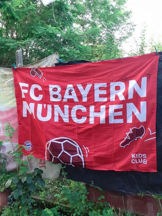 Steag fotbal Bayern München 100/150 cm