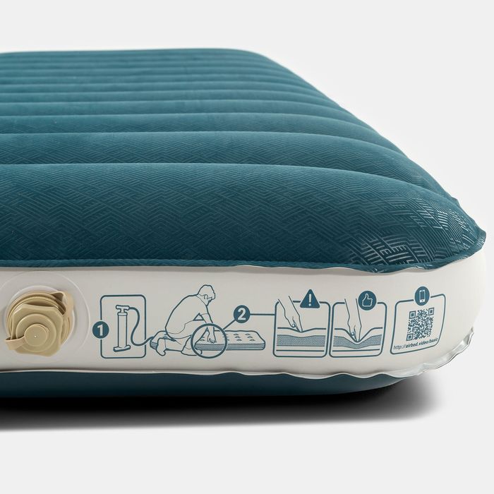 Saltea gonflabilă camping 1 persoană, - produs resigilat Decathlon