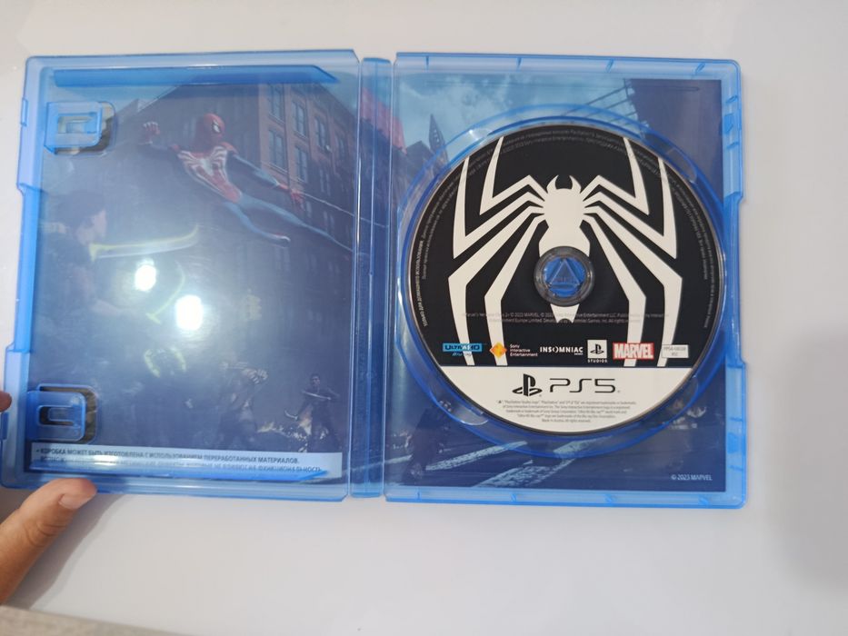 Диск "Человек-паук 2" от Sony PlayStation 5