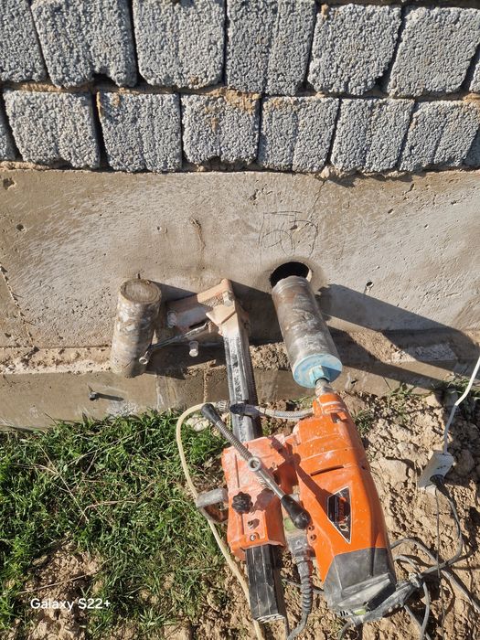 Алмазное сверление бурение битон кірпіш шлакаблок стена бетон тесу