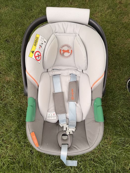 Cybex Balios S Lux 3 in 1 Stone Grey - stare excelenta, accesorii