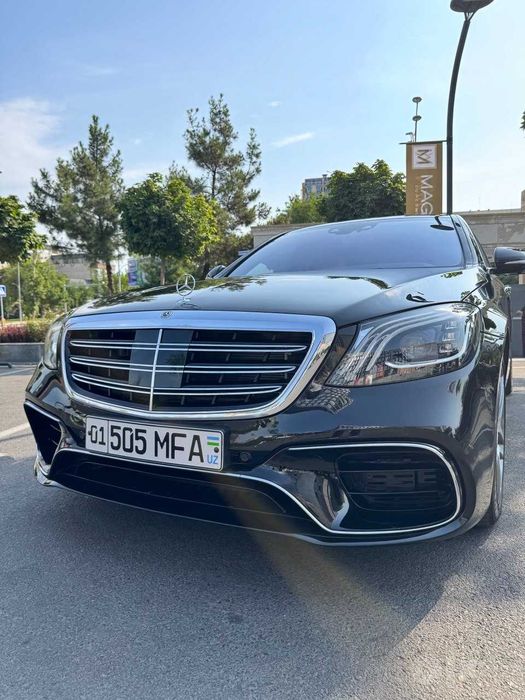 Mercedes-Benz S-Class W222 haydovchi bilan | VIP va biznes transfer