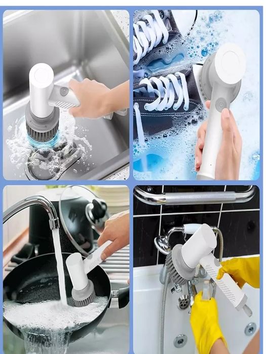 Oshxona uchun ko'p funktsiyali elektr tozalash cho'tkasi