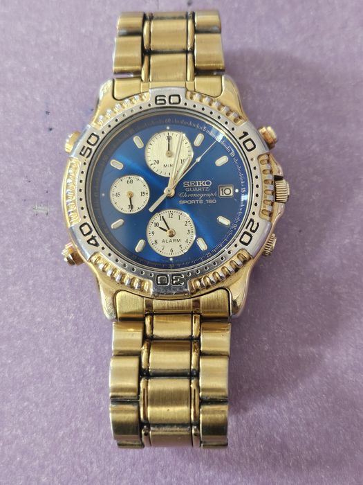 Seiko sport 150m cronograph alarm