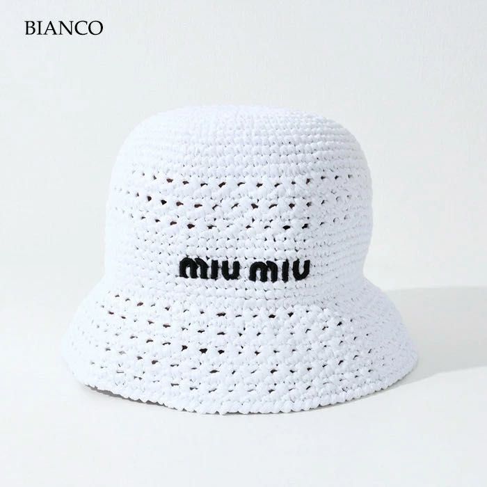 Miu Miu шапка от рафия