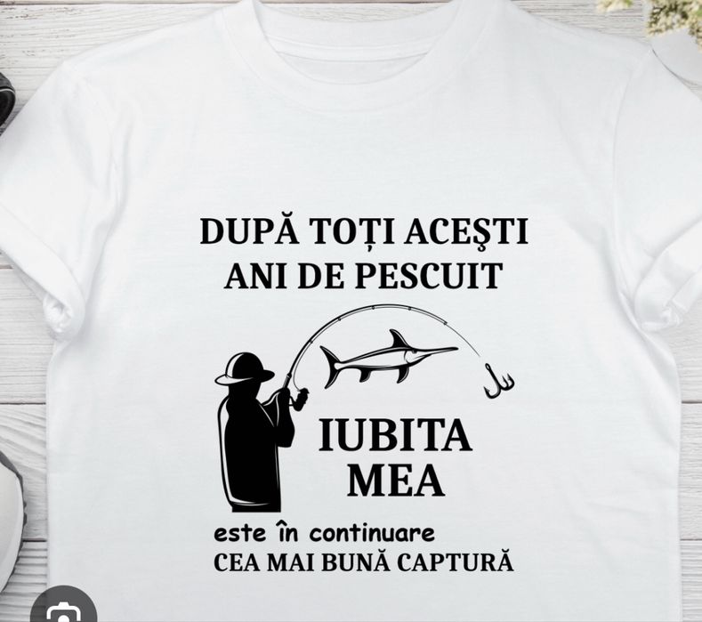 Tricou personalizat cu mesaj