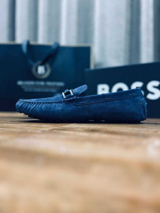 BOSS мужские мокасины со шнуром ИТАЛИЯ РАЗМЕР 39.5, 40, 43.5, 44