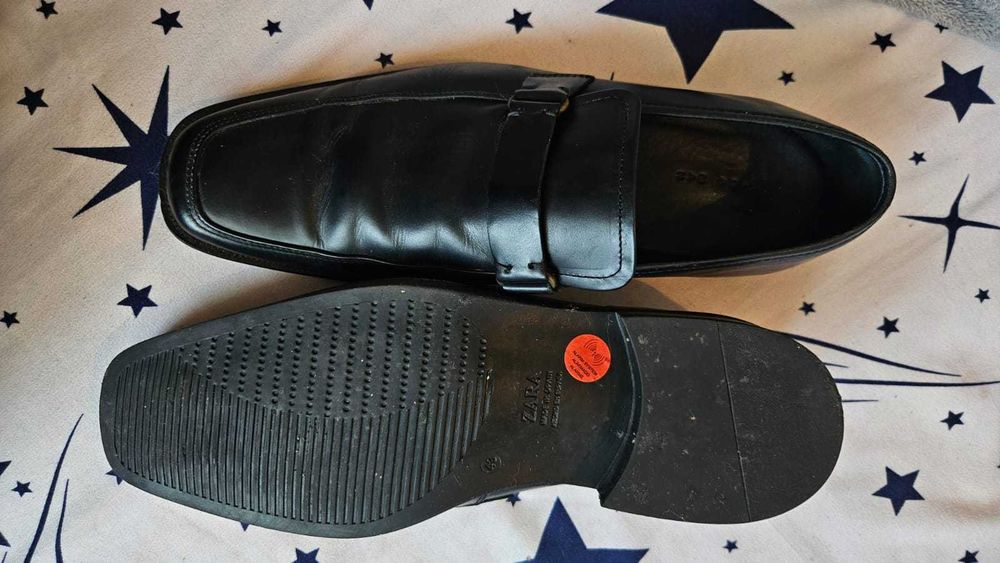 Pantofi eleganți Zara din piele naturală – ca noi – purtați o singură dată – 150 lei Vând pantofi eleganți Zara, din piele naturală în stare excelentă