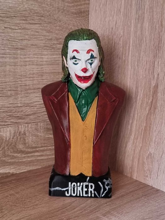 Bust Joker lucrat manual, statueta hand made