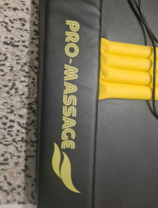 Saltea vibromasaj profesionala 10 motoare 5 zone incalzire perna husa