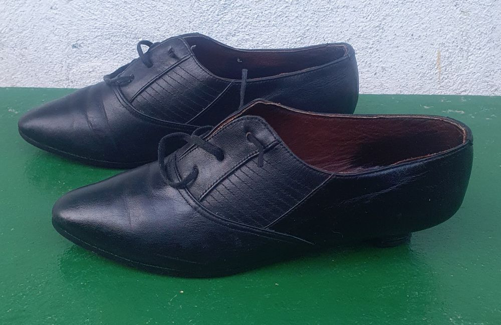 Pantofi dama piele negri