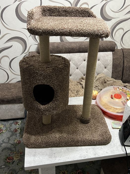 Когтеточка для котов новый ручная работа