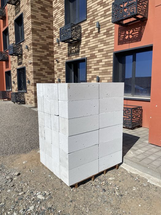 Газоблок и отсев