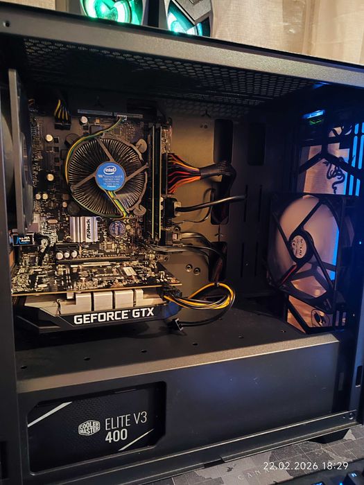 Компютър Intel G5420, GTX 1650 4GB, RAM 16GB DDR4