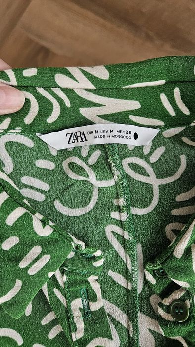ZARA Рокля 100% вискоза М размер