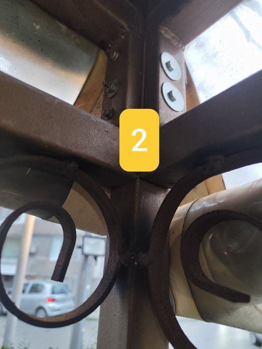 Метални шатри с винил