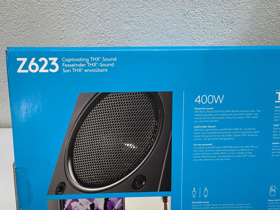 Аудио система Logitech  Z623, 2.1, 200W (130W + 2x 35W) / 400W