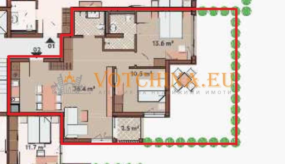 Продава се Тристаен апартамент в Созопол - 93 кв.м за 1451 €/кв.м - Снимка #1