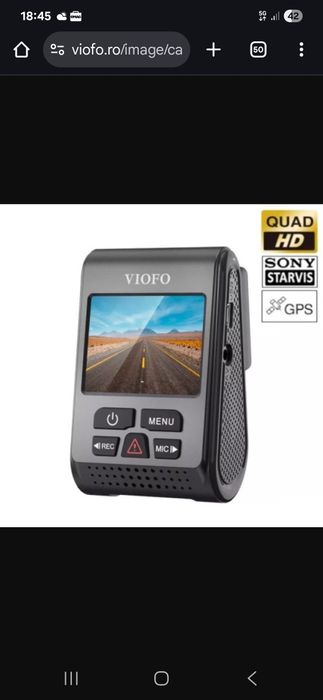 VIOFO A119 V3 camera bord