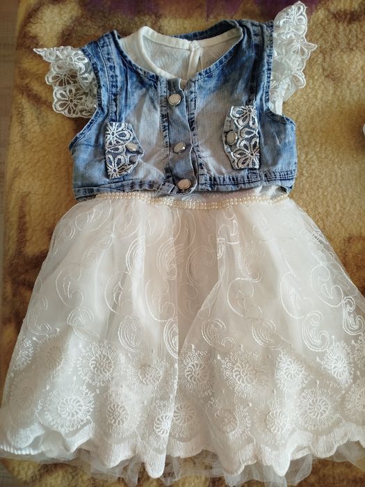 Рокли за бебе момиче 80-86 размер
