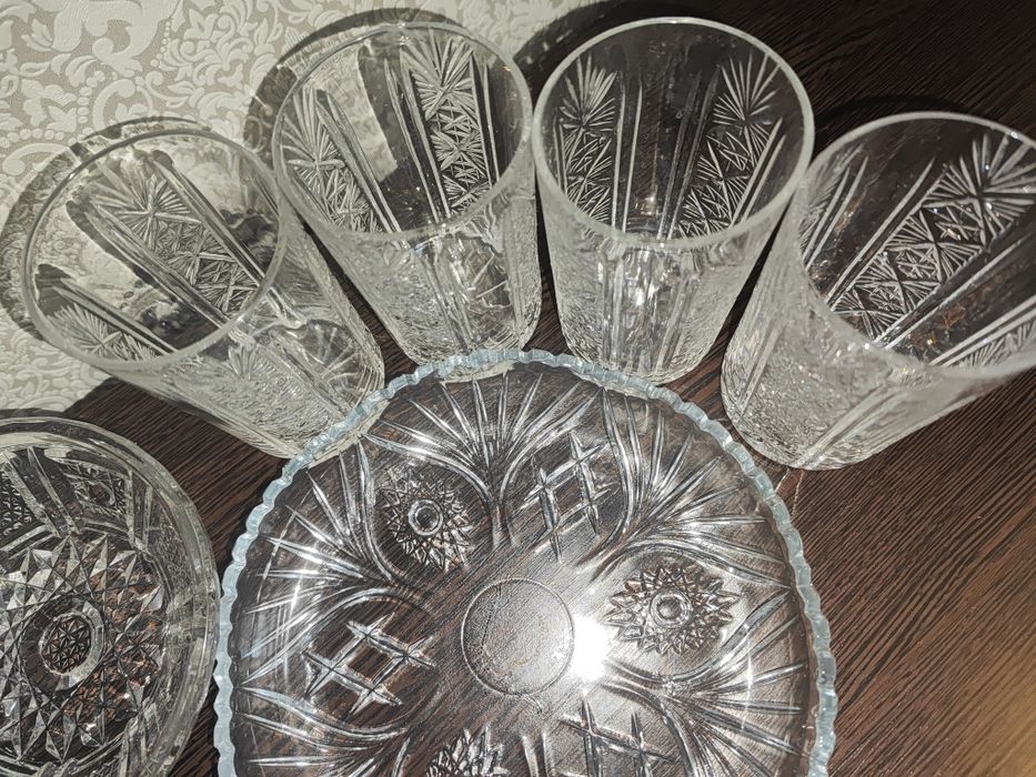 Хрустальная посуда СССР