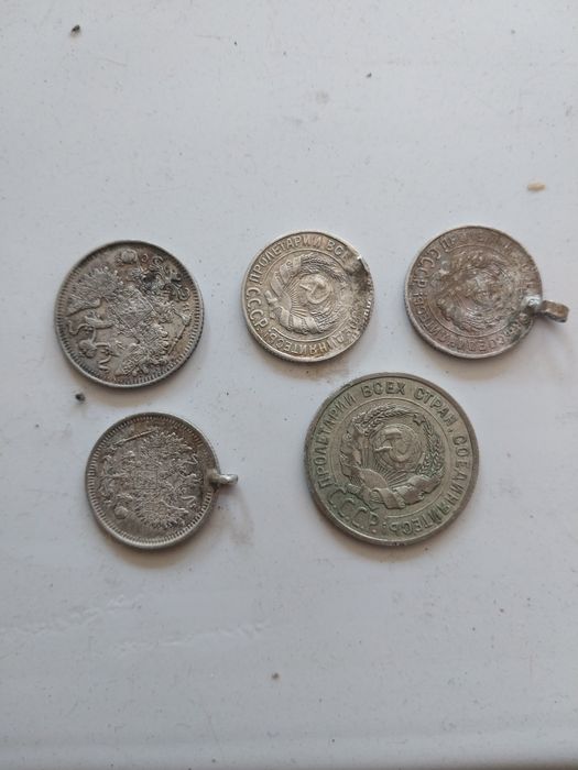 Серебряние монети
