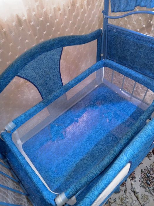 Детская колыбель 2в1