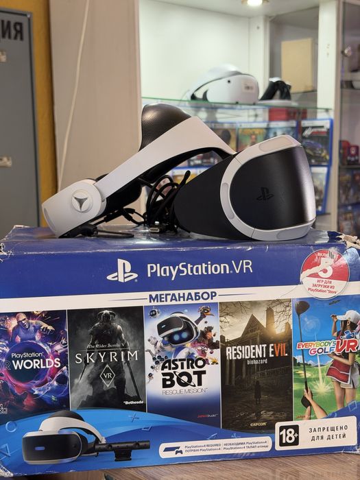 Sony Playstation VR. PS VR1 для PS4