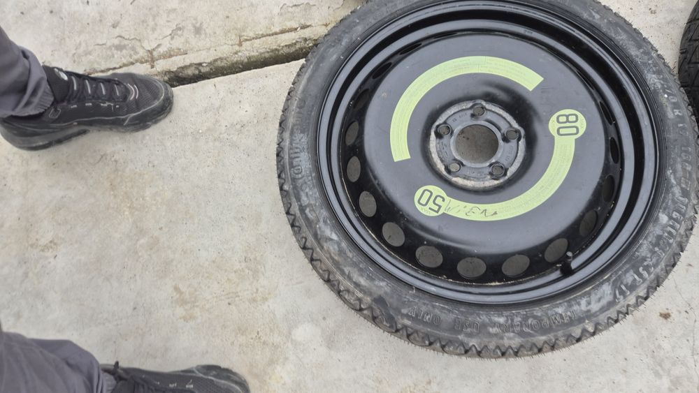 Оригинална Резервна гума / Патерица за VAG Групата  19 Цола 5х112 66.6