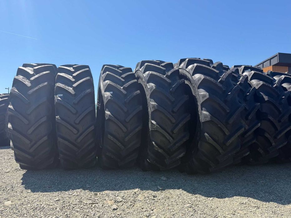 420/85r34 cauciucuri 142D RADIAL echivalent 16.9R34 merg fara camera ( tubeless) protectie la janta 16.9-34 pt tractor fiat agri deutz new holland