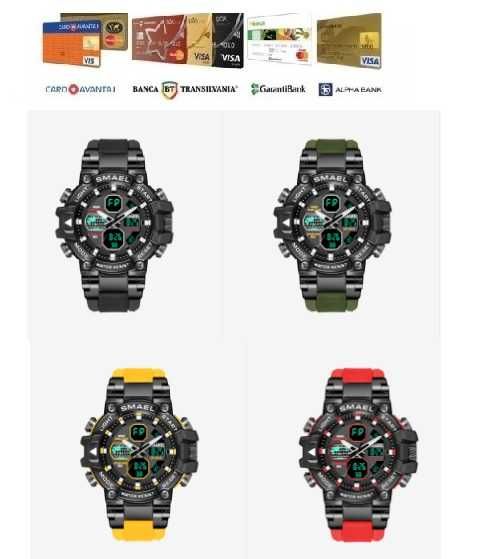 ceasuri sport diverse modele anolog si digital