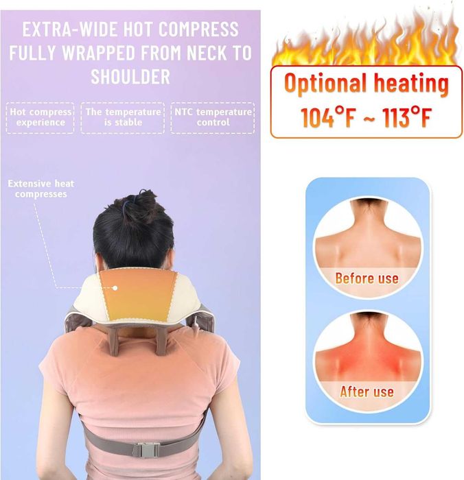 Массажер для деки и плеч 6d